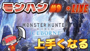 【モンハン ワールド】魚vsモンスター！2ndG以来のモンハンをモンスト実況者がやる　一狩り行こうぜ第9話【あかみ】