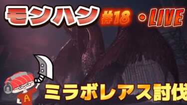 【MHW:IB】遂にラスボス！ミラボレアス討伐目指して大剣ブンブン！　PC版参加型　魚vsモンスター！2ndG以来のモンハンをモンスト実況者がやる　一狩り行こうぜ第17話【あかみ】