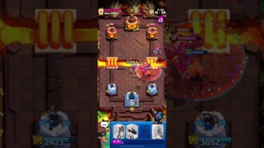 【クラロワ】メガナイトVS高回転迫撃 #clashroyale #ゲーム実況 #minecraft #supercell #games #実況 #マイクラ #モンスト #攻略